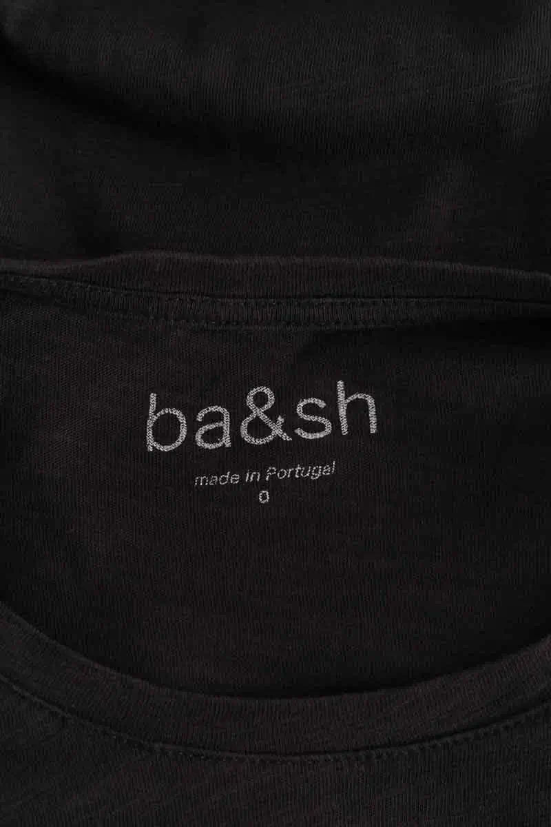 T-shirt Ba&Sh Noir en Coton