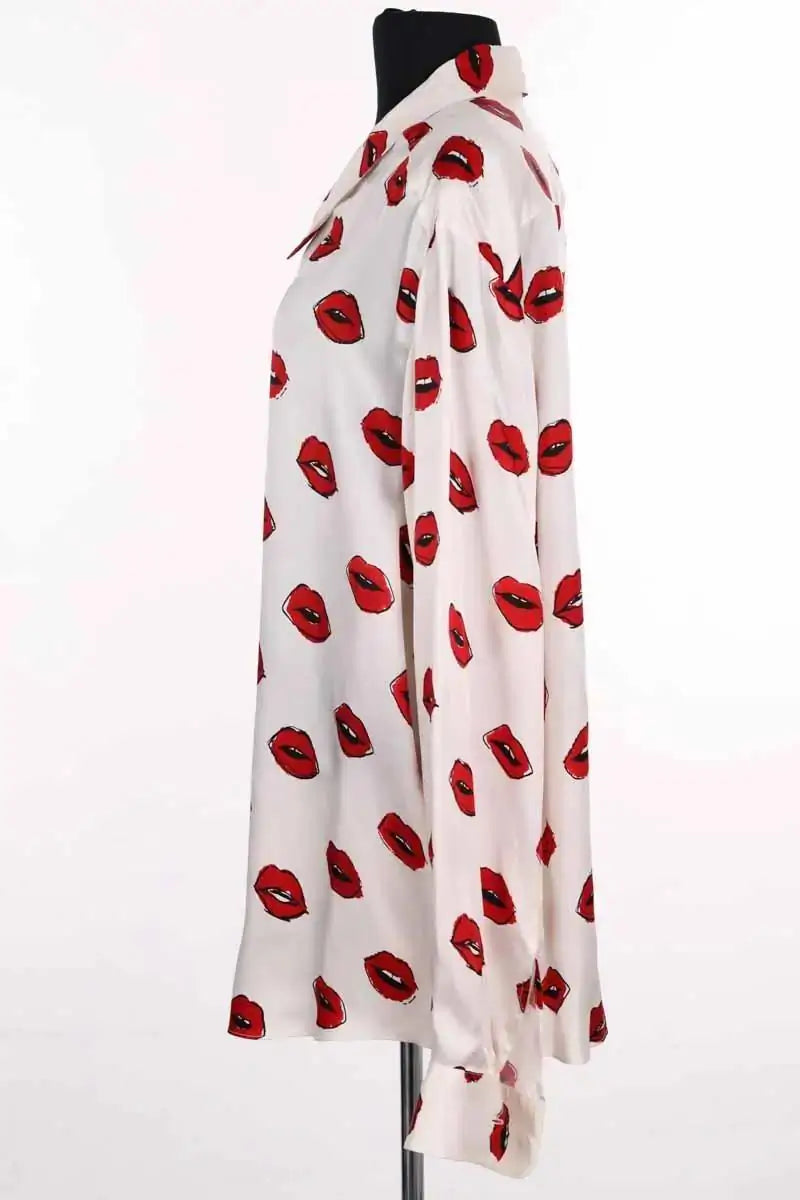 Blouse Khaite Rouge en Soie
