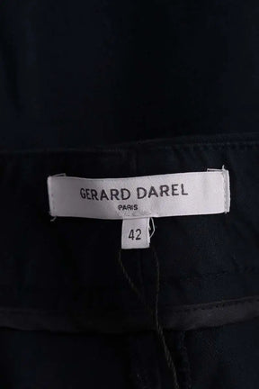 Pantalon droit Gerard Darel Bleu en Coton