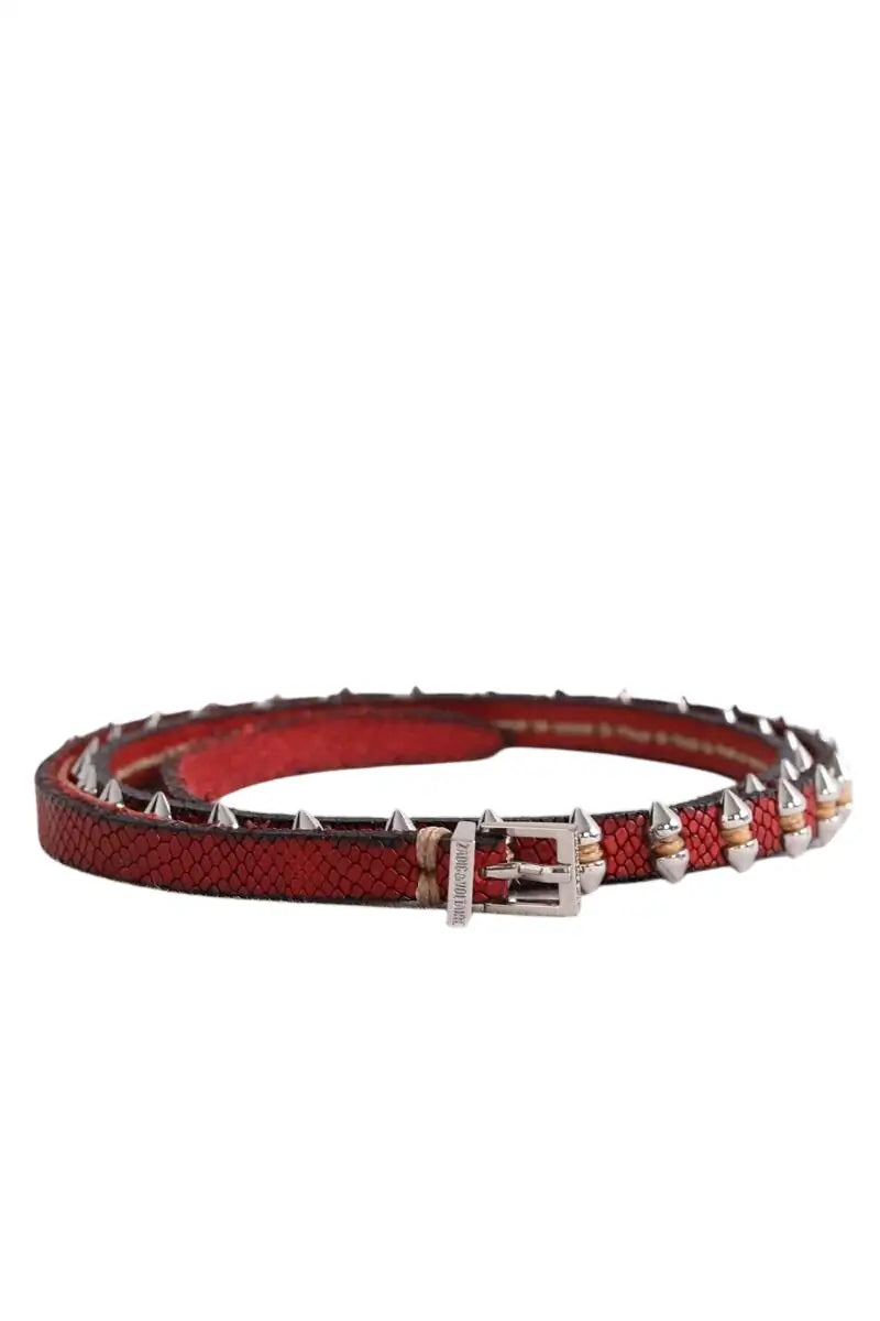 Ceinture Zadig & Voltaire Rouge en Cuir, taille XS - Seconde Main