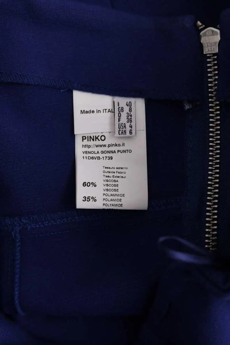 Jupe Pinko Bleu en Viscose