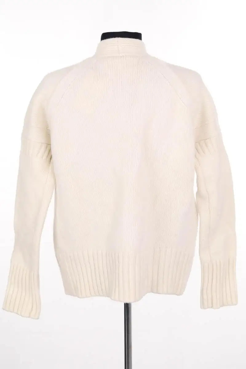 Cardigan Notshy Blanc en Laine