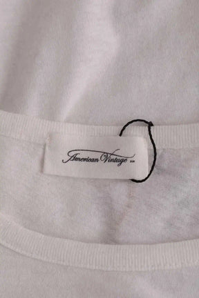 T-shirt American Vintage Blanc en Coton