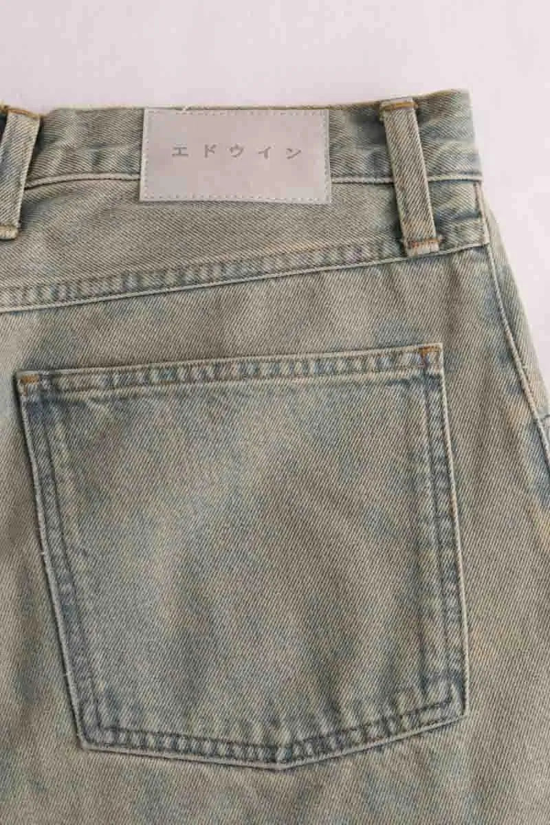Jean droit Other Brand Bleu en Coton