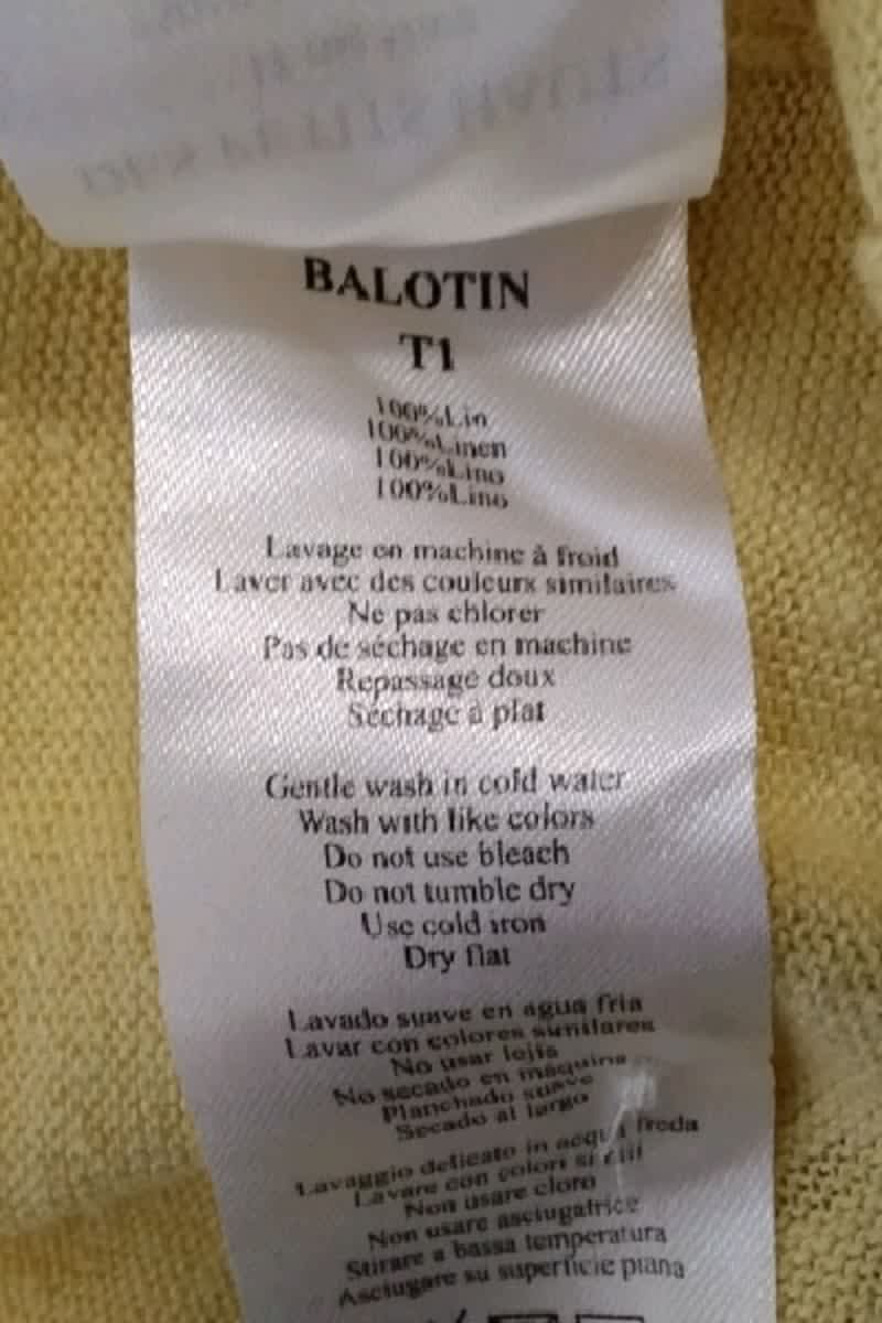 Gilet Des Petits Hauts  Jaune