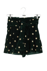 Mini short Sézane Vert en Coton, taille XS - Seconde Main