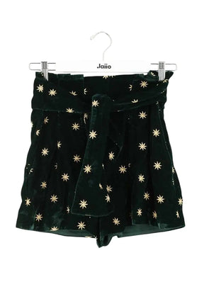 Mini short Sézane Vert en Coton, taille XS - Seconde Main