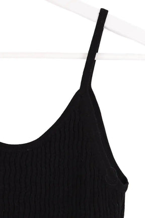 Top sans manche Claudie Pierlot Noir en Viscose