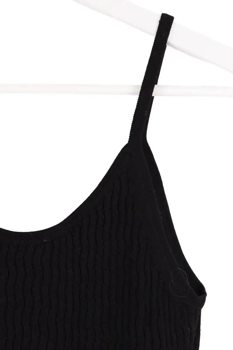 Top sans manche Claudie Pierlot Noir en Viscose