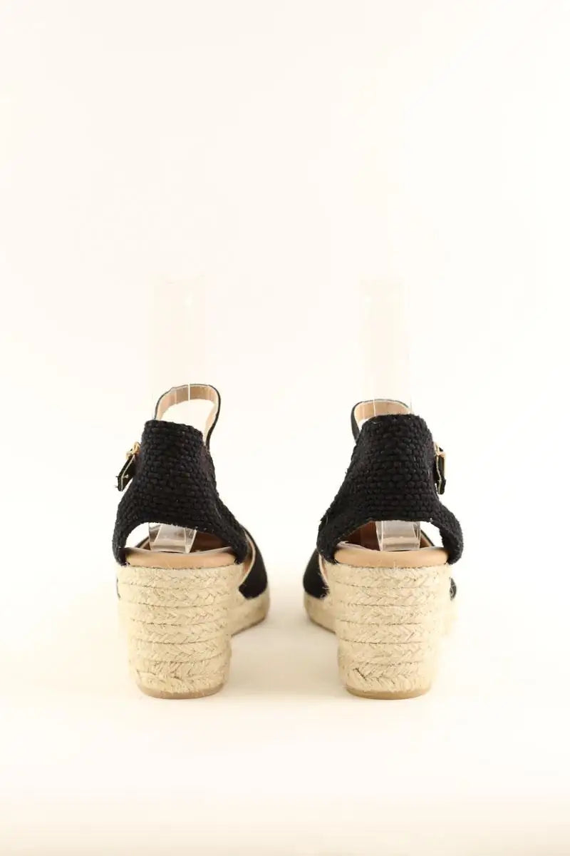 Sandales LK Bennett Marissa Noir en Daim
