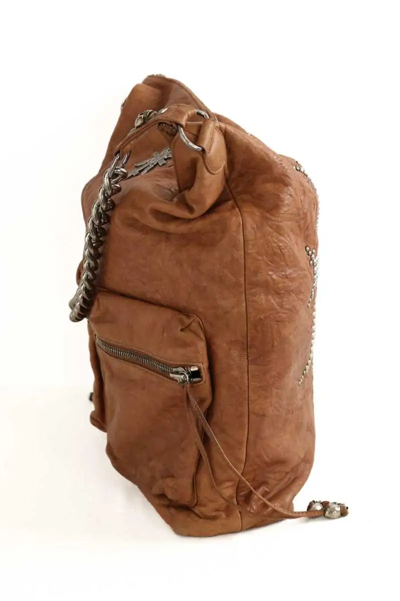 Sac porté épaule Thomas Wylde Other Brand  Camel