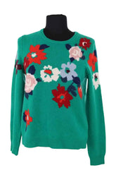 Pull Eric Bompard Vert en Cachemire, taille M - Seconde Main