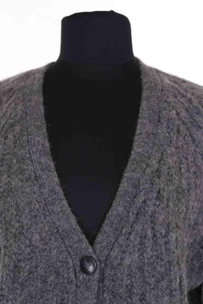 Cardigan Sézane Gris en Laine