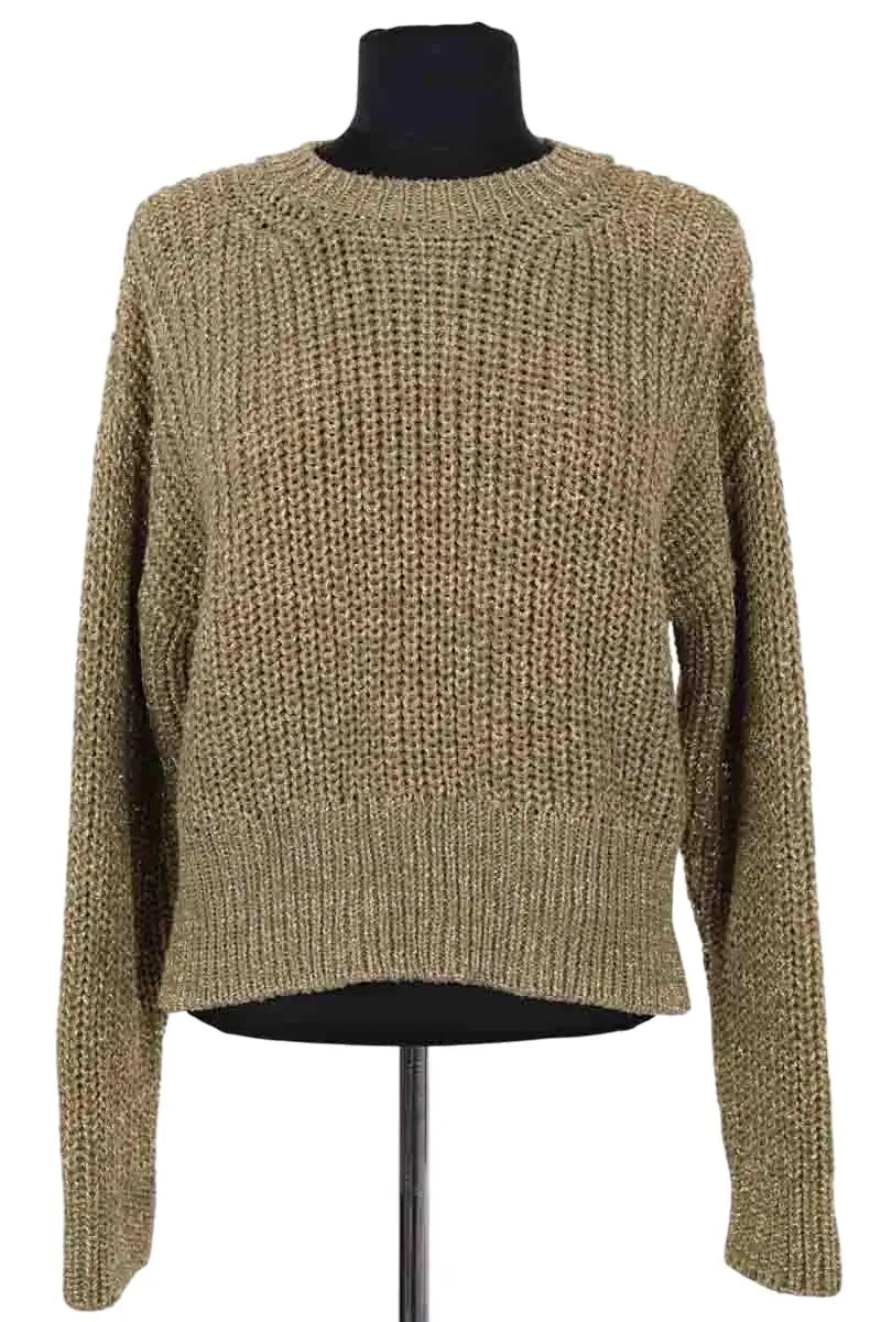 Pull Momoni Doré en Coton, taille S - Seconde Main