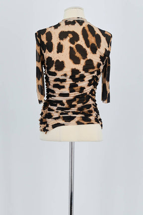 T-shirt Ganni  Marron
