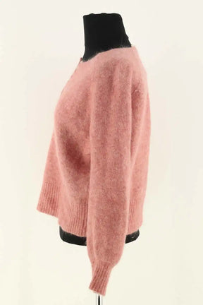 Cardigan Sézane Rose en Laine