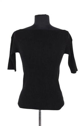Top Max Mara Noir en Viscose, taille S - Seconde Main