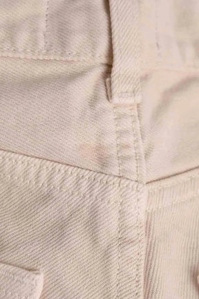 Jean droit Rouje Beige en Coton