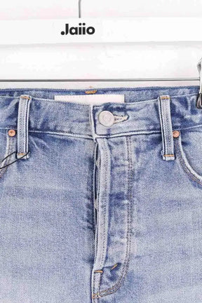 Mini short Mother Bleu en Coton