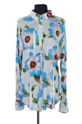 Chemise Acne Studios Bleu en Viscose, taille M - Seconde Main
