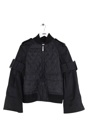 Blouson Sacai Noir en Synthétique, taille L - Seconde Main