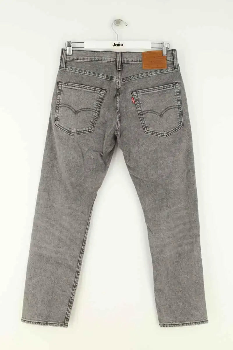 Jean droit Levi's 502 Gris en Coton