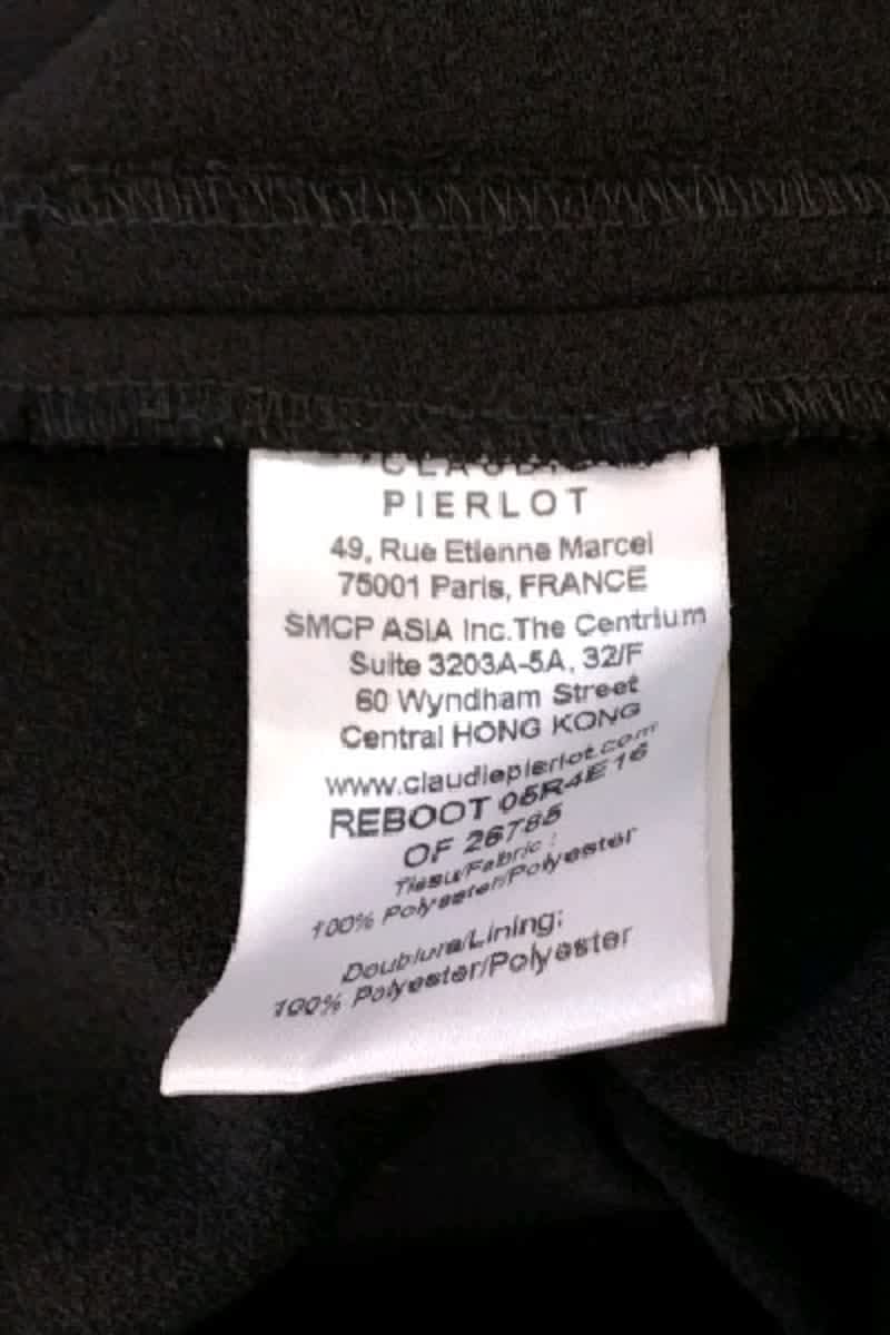 Robe Claudie Pierlot  Noir