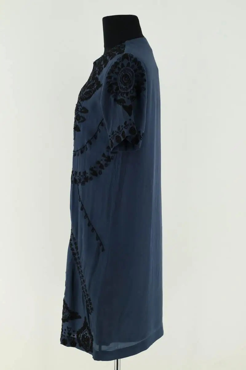 Robe Antik Batik Bleu en Viscose