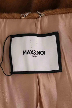 Manteau Max & Moi Camel en Synthétique
