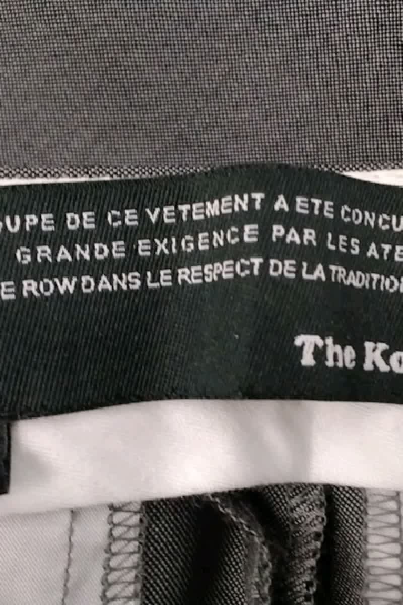 Pantalon droit The Kooples  Gris