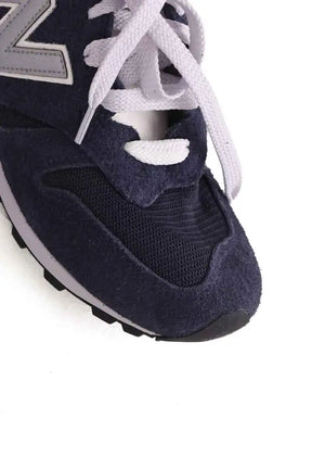 Baskets basses New Balance Marine en Tissu