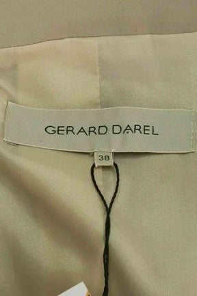 Blazer Gerard Darel Beige en Synthétique