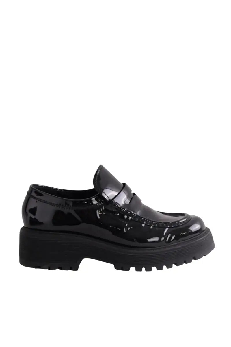 Mocassins Miu Miu Noir en Cuir, taille 39 - Seconde Main