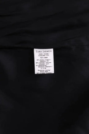 Blazer Tara Jarmon Noir en Coton