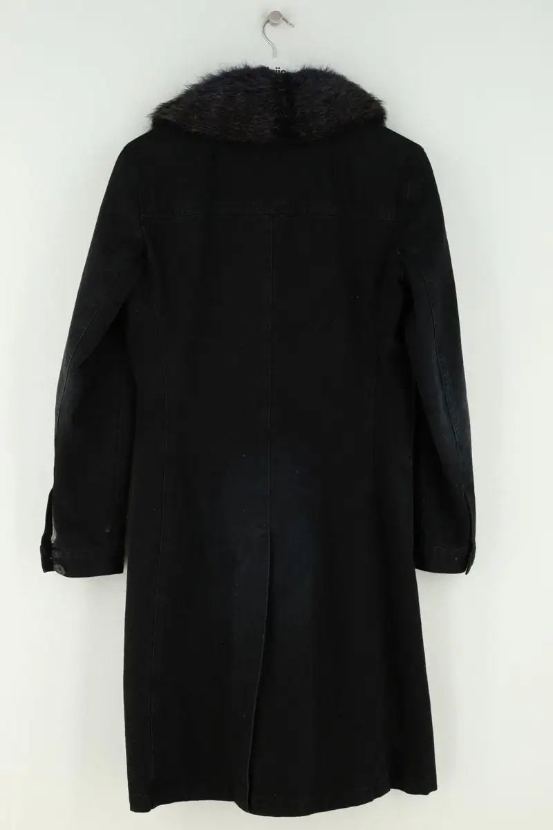 Manteau Prada Noir en Fourrure