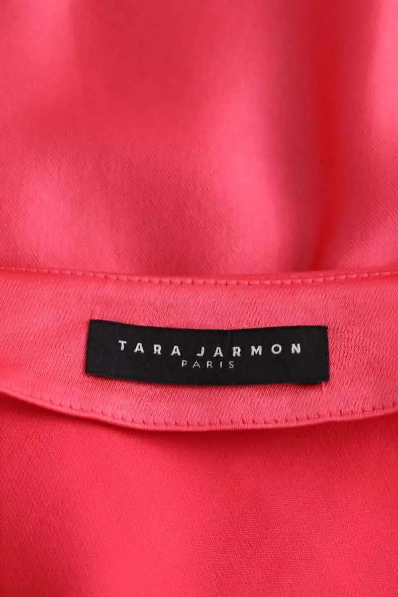 Robe Tara Jarmon Rose en Synthétique