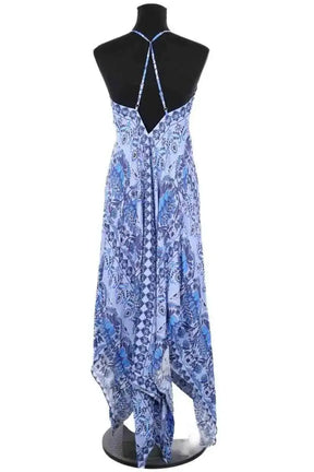 Robe Sandro Bleu en Viscose