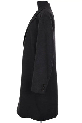 Manteau Boss Anthracite en Laine