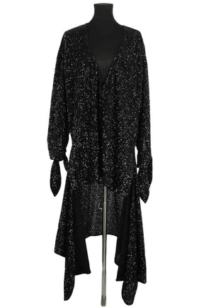 Mi-longueur The Attico  Noir