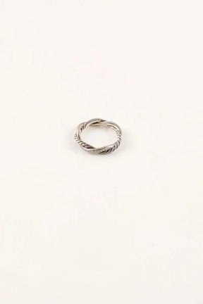 Bague argent avec diamants David Yurman Infinity crossover ring Argent en Argent