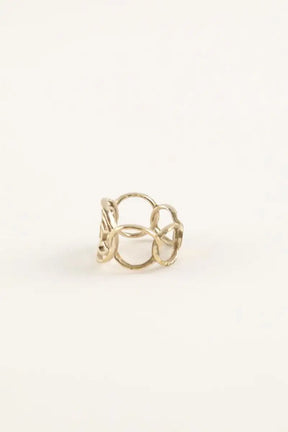 Bague Chanel Doré en Métal