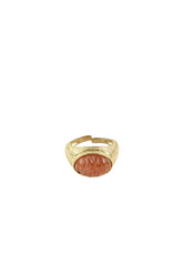Bague Dear Charlotte Doré en Plaqué or, taille XS - Seconde Main