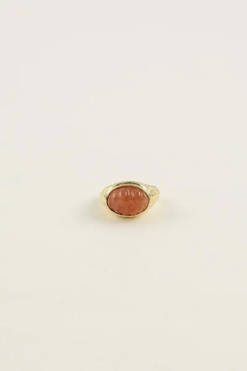 Bague Dear Charlotte Doré en Plaqué or