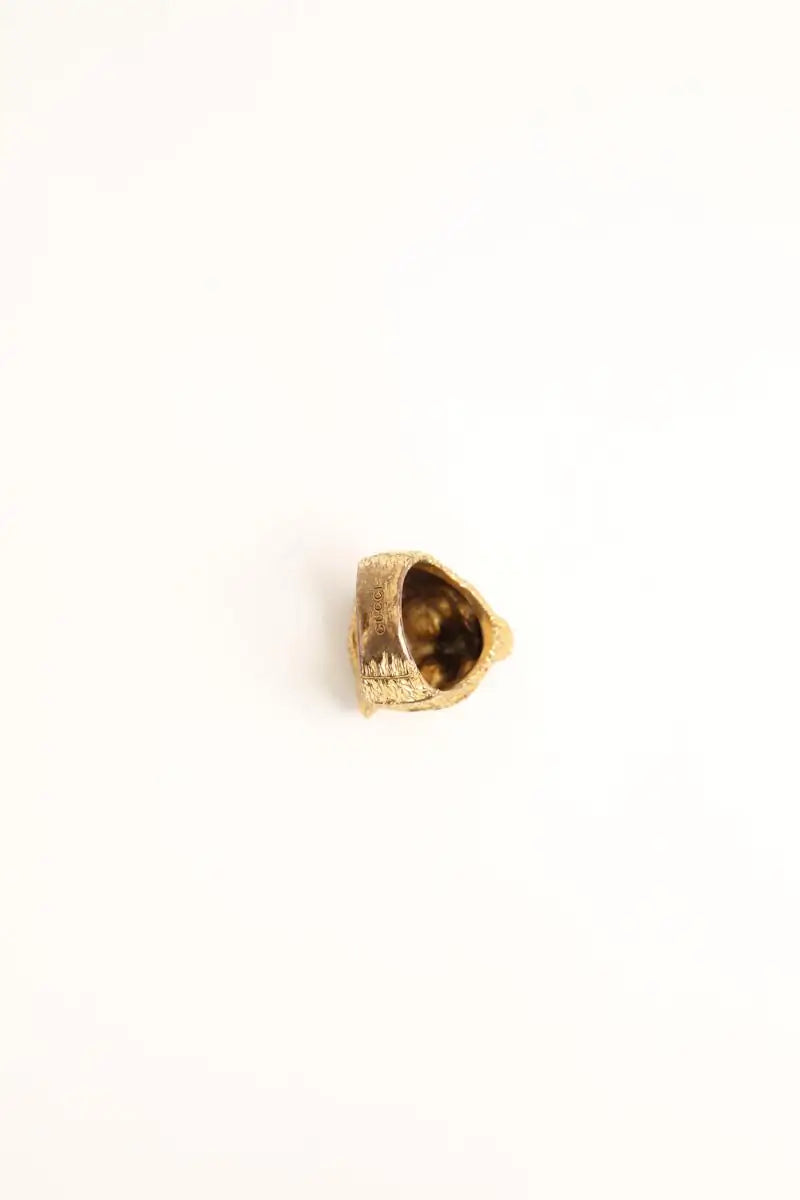 Bague Gucci Doré en Métal