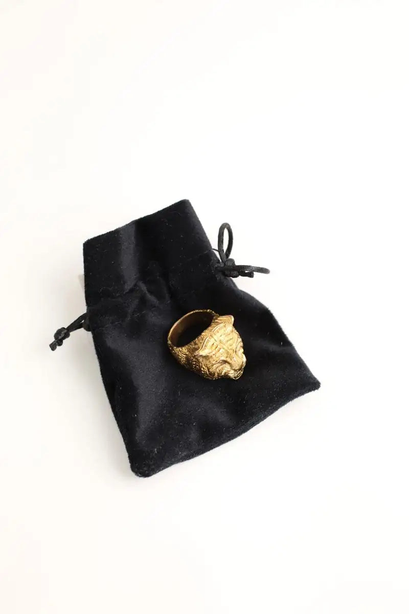 Bague Gucci Doré en Métal