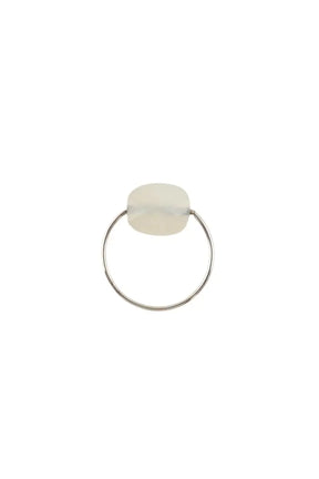 Bague Morganne Bello Friandise Argent en Or blanc, taille M - Seconde Main