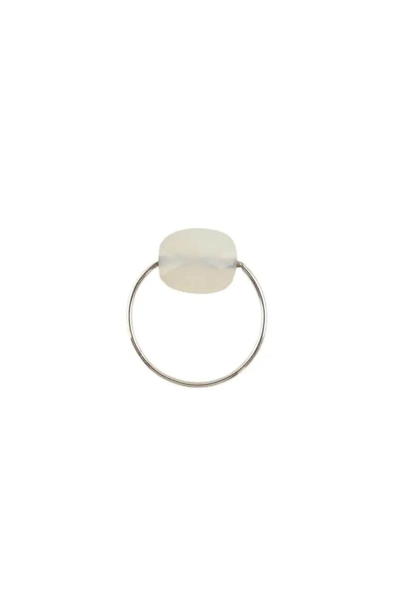 Bague Morganne Bello Friandise Argent en Or blanc, taille M - Seconde Main