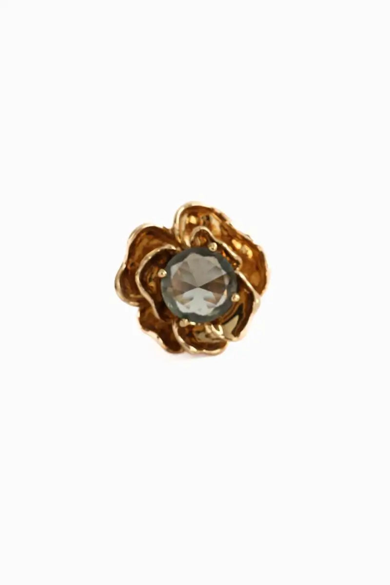 Bague Tory Burch Doré en Métal
