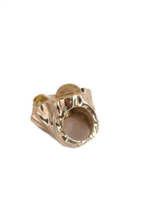 Bague Tory Burch Doré en Plaqué or