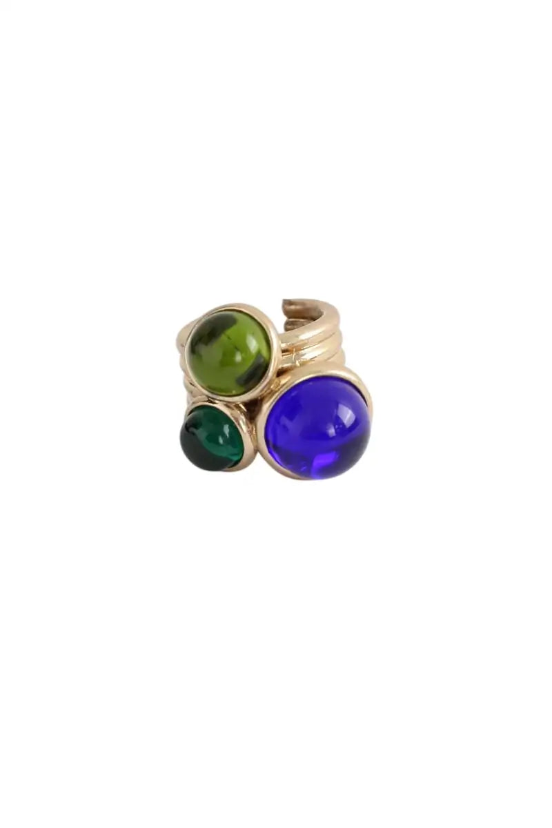 Bague Tory Burch Multicolore en Métal, taille XL - Seconde Main